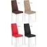 Zdjęcie beżowe tapicerowane krzesło Chefer | aosom.live