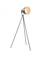 Czarna loftowa lampa trójnóg podłogowa z włącznikiem - EX109-Edson w sklepie aosom.live