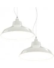 Biała loftowa lampa wisząca 2 sztuki - EX155-Mafis w sklepie aosom.live