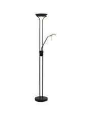 Czarna lampa podłogowa z funkcją przyciemniania - EX05-Galert w sklepie aosom.live