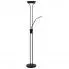 Czarna lampa podłogowa z funkcją przyciemniania - EX05-Galert