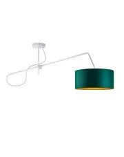 Lampa wisząca glamour z okrągłym kloszem - EX252-Rioxan- 5 kolorów do wyboru w sklepie aosom.live