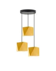 Lampa wisząca z trzema abażurami - EX256-Maxex 18 kolorów do wyboru w sklepie aosom.live