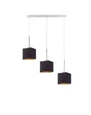 Lampa wisząca do salonu 3 zwisy - EX271-Agor - 5 kolorów do wyboru w sklepie aosom.live