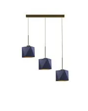 Lampa wisząca z abażurami nad stół - EX272-Agor - 5 kolorów do wyboru w sklepie aosom.live