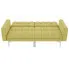 Dwuosobowa rozkładana zielona sofa Distira 2D