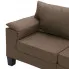 Ekskluzywna dwuosobowa brązowa sofa Ekilore 2Q