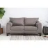 Ekskluzywna dwuosobowa taupe sofa Ekilore 2Q