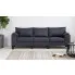 trzyosobowa sofa ekilore3q ciemnoszara