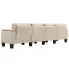 Ekskluzywna 4-osobowa kremowa sofa Ekilore 4Q