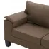 Ekskluzywna 5-osobowa brązowa sofa Ekilore 5Q