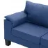 Ekskluzywna 5-osobowa niebieska sofa Ekilore 5Q