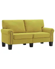 2-osobowa zielona sofa - Dionas 2X w sklepie aosom.live