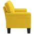 Dwuosobowa żółta sofa Alaia 2X 