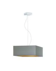 Regulowana lampa wisząca z chromowanym stelażem - EX361-Intos - 5 kolorów w sklepie aosom.live