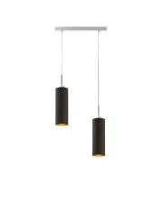 Lampa wisząca dwa zwisy ze stalowym stelażem - EX374-Mave - 5 kolorów w sklepie aosom.live