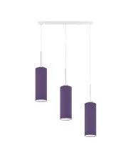 Lampa wisząca nad stół z białym stelażem - EX383-Składany - 18 kolorów w sklepie aosom.live
