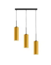 Regulowana lampa wisząca z czarnym stelażem - EX384-Składany - 18 kolorów w sklepie aosom.live