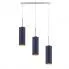 Lampa wisząca z regulacją na chromowanym stelażu - EX392-Riwas - 5 kolorów