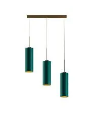 Lampa wisząca LED nad stół na złotym stelażu - EX394-Riwas - 5 kolorów w sklepie aosom.live