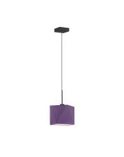 Lampa wisząca regulowana na czarnym stelażu - EX413-Huggun - 18 kolorów w sklepie aosom.live