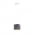 Lampa wisząca glamour na białym stelażu - EX417-Alo - 5 kolorów