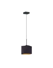 Geometryczna lampa wisząca na czarnym stelażu - EX418-Alo - 5 kolorów w sklepie aosom.live