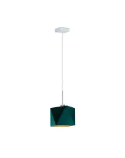 Skandynawska lampa wisząca na stalowym stelażu - EX420-Alo - 5 kolorów w sklepie aosom.live