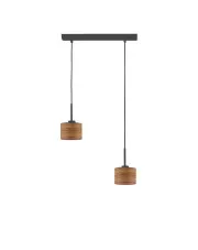 Lampa wisząca skandynawska na czarnym stelażu - EX436-Toffer - 4 kolory w sklepie aosom.live
