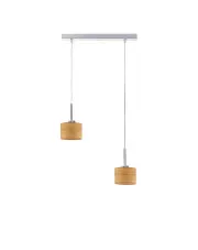 Lampa wisząca boho nad stół na chromowanym stelażu - EX438-Toffer - 4 kolory w sklepie aosom.live