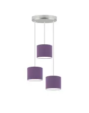Lampa wisząca z regulacją zwisów na stalowym stelażu - EX445-Soreli - 18 kolorów w sklepie aosom.live