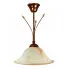Lampa wisząca EX480-Serna w stylu retro ze szklanym kloszem