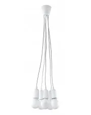 Biała loftowa lampa wisząca zwisy - EX543-Elris w sklepie aosom.live