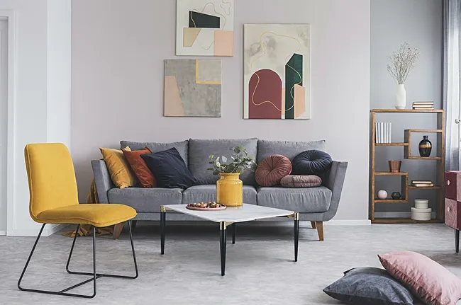 Marmurowy stolik do salonu Tappi - glamour