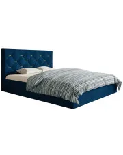 Podwójne łóżko pikowane glamour 180x200 Noble 2X - 36 kolorów w sklepie aosom.live