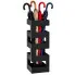 Czarny designerski stojak na parasole   Horux 2S