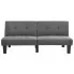 Tapicerowana rozkładana jasnoszara sofa Iluna 3X