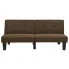 Tapicerowana rozkładana brązowa sofa Iluna 3X