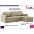 Rozkładana sofa z ekoskóry cacppuccino Lanpara 4Q