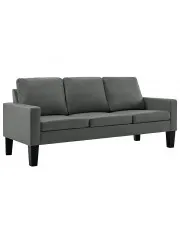 Szara nowoczesna sofa - Revex 3X w sklepie aosom.live