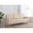 Kremowa sofa z tkaniny Eroa 3Q