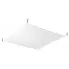Biały nowoczesny plafon z tkaniny 140x140 cm - EX660-Uvefi