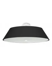 Czarny elegancki plafon sufitowy 60 cm - EX666-Aksel w sklepie aosom.live
