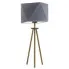 Lampa stołowa trójnóg na złotym stelażu - EX931-Moldon - 18 kolorów