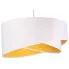 Biało-żółta nowoczesna lampa wisząca - EX990-Ryvel