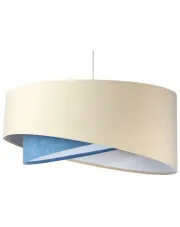Beżowo-biała skandynawska lampa wisząca - EX998-Klera w sklepie aosom.live