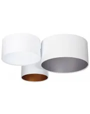Nowoczesna okrągła plafoniada z weluru - EXX37-Vendo w sklepie aosom.live