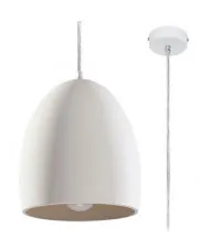 Minimalistyczna lampa wisząca z ceramiki - EXX240-Moll w sklepie aosom.live