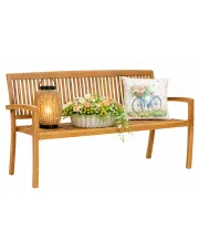 Drewniana ławka ogrodowa - Aragos 3X w sklepie aosom.live