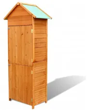 Drewniana szafa ogrodowa - Ontio w sklepie aosom.live